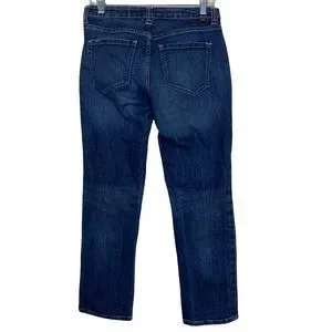 JAG Low Rise Straight Leg Medium Wash Stretch Jeans Size Short
